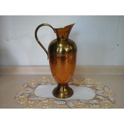 Жбан медь латунь с ручкой